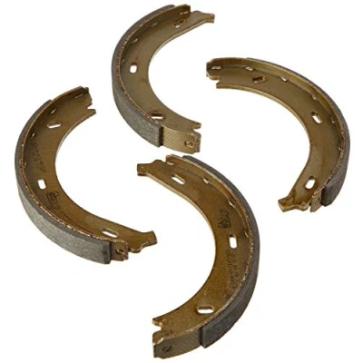 Image of 0024204720, 0034207020, 6384200020, 6384200120, A0024204720 Handbrake Shoes FEBI BILSTEIN 31150 Rear Axle with attachment material