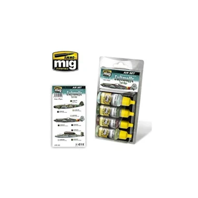 Image of Ammo Mig: 7221 Air Set Luftwaffe End War (4x17ml)