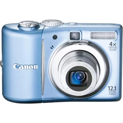 Image of Canon PowerShot A1100IS 12.1 MP Digital Camera with 4x Optical Image Stabilized Zoom and 2.5 inch LCD Blue (Renewed)