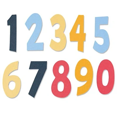 Image of Sizzix Bigz Die 664485 Numeracy by Jenna Rushforth