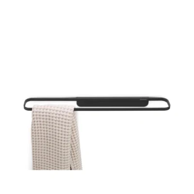Image of Brabantia Mindset Towel Rail Fits Regular or Folded Big Towels Holds Up to 2 kg Corrosion Resistant Bathroom Storage Accessory Fixing Materials Included Infinite Grey 56 x 8.5 cm
