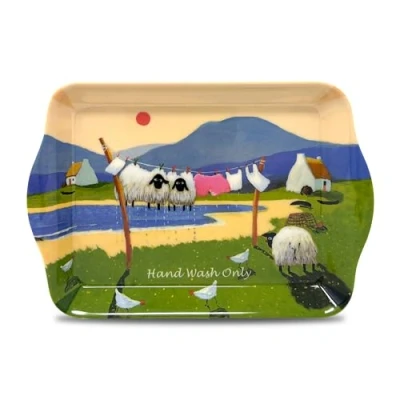 Image of Small Scatter Tray by Thomas Joseph Hand Wash Only Funny Sheep Gift