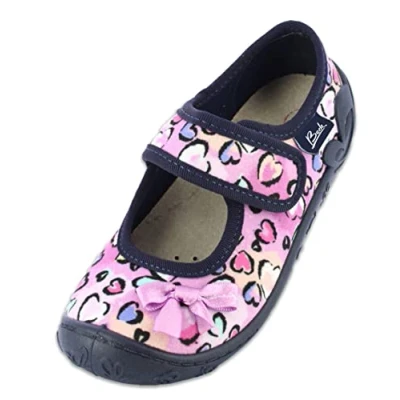 Image of Beck Girl&#039;s Viola Loafer, Purple, 3 UK Narrow