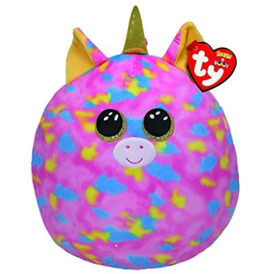 Image of Ty UK Ltd 2007555 Fantasia Squishaboo 10&quot; Unicorn kuscheliges Kissen, Multicolor