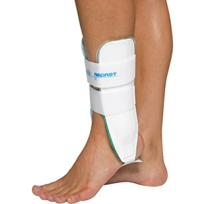 Image of Aircast Air Stirrup Ankle Support Brace, pediatric, Left Foot, X Small