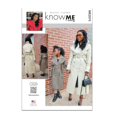 Image of KNOW ME ME2070K5 Girl&#039;s and Misses&#039; Trench Coat by Beaute&#039; J&#039;Adore K5 (7 8 10 12 14)