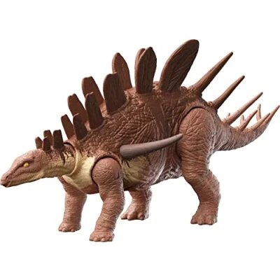 Image of Jurassic World Roar Attack Kentrosaurus Dinosaur Dino Figure