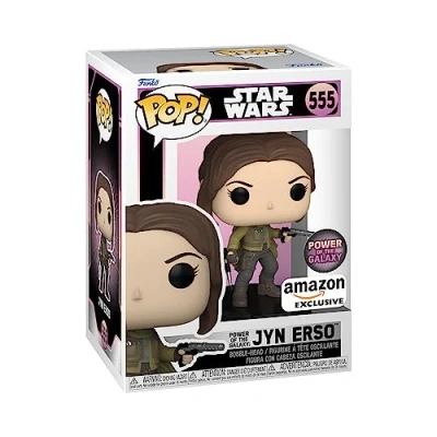 Image of Funko POP! Star Wars: Power of the Galaxy Jyn Erso Wars Rogue One Amazon Exclusive Collectable Vinyl Figure Gift Idea Official Merchandise Toys for Kids &amp; Adults Movies Fans