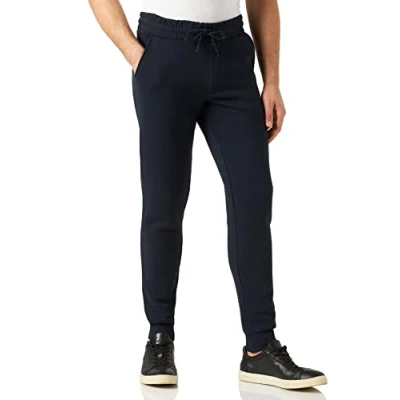Image of Jack &amp; Jones Men&#039;s Jpstgordon Jjstar Sweat Pant Gms Noos Tracksuit Bottoms, Navy, S