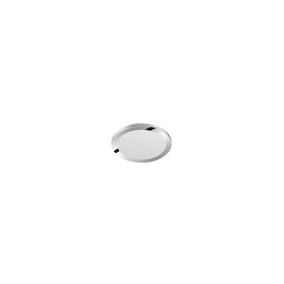 Image of Cesar Modern 26cm Bathroom Ceiling Light Chrome 3000K IP44 UK Stock
