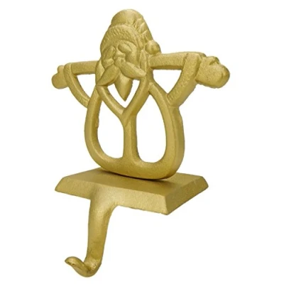 Image of Christmas Concepts® Gold Santa Stocking Hanger (D12)