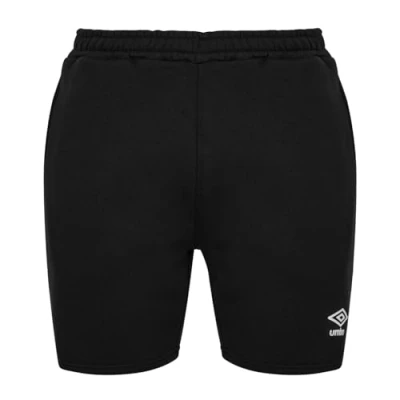 Image of Umbro Mens Jogger Shorts Black/White S