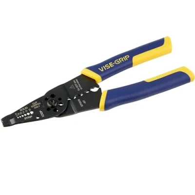 Image of IRWIN VISE GRIP Multi Tool Wire Stripper/Crimper/Cutter, 2078309, 8 inch