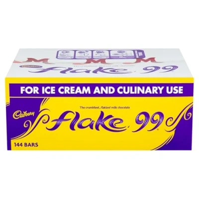 Image of Cadbury Flake 99 Milk Chocolate Bar,144 x 8.25g