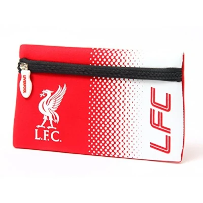 Image of Liverpool FC Official Fade Flat Football Crest Pencil Case (One Size) (Red/White)
