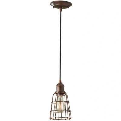 Image of Urban Renewal 1 Light Ceiling Pendant Parisian Bronze, E27