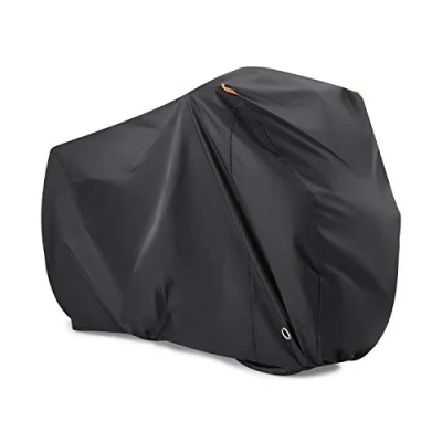 Image of BEEWAY Bike Cover for 2 Bikes, 210T Nylon Waterproof Bicycle Anti Dust Rain UV Protection Mountain Bike/Road with Lock holes Storage Bag