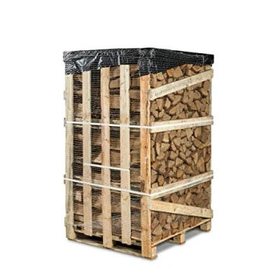Image of Bioglow Kiln Dried Oak Logs 2.2 Cubic metre Crate Woodsure Ready to Burn Perfect Firewood for Log Burners, Wood Stoves, Pizza Ovens