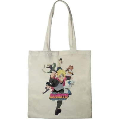 Image of BORUTO Naruto Next Generation Tote Bag, Reference: BWBORUTBB004, Ecru, 38 x 42 cm