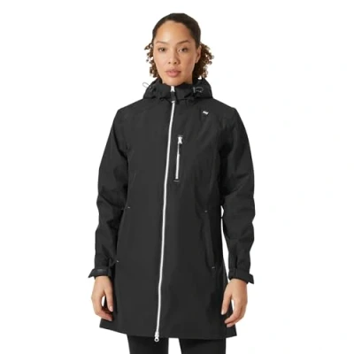Image of Helly Hansen Belfast Hardshell jacket, Women&#039;s, Size: Small, Black