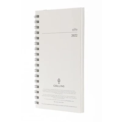Image of Collins Elite Pocket Week to View 2022 Diary Refill