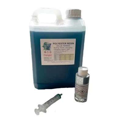 Image of Swindon Composite Supplies : Fibreglass Resin Polyester Value GRP, Roofing, Ponds, Laminating (2.5, Kilograms)