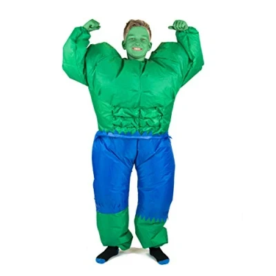 Image of Bodysocks Inflatable Hulk Costume (Kids)