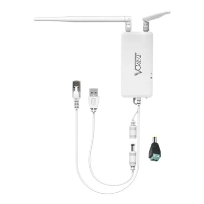 Image of VONETS Industrial 2.4GHz WiFi Serial Port Server/WiFi Bridge Ethernet Wireless Repeater Router, Hotspot Signal Extender for Medical Device, DVR, IP Camera, PLC, Network Devices VAP11S 232