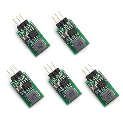 Image of Fasizi 5pcs 5V 1A mini three terminal regulator block instead of LM7805 5.5 32V input