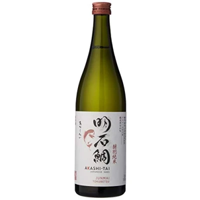 Image of Akashi Tai Tokubetsu Junmai Sake, 720ml