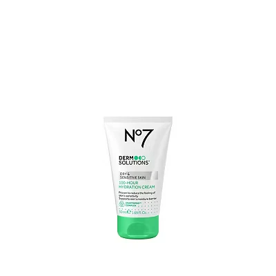 Image of Boots No7 Derm Solutions 100 Hour Hydration Cream Suitable for Dry &amp; Sensitive Skin 50ml
