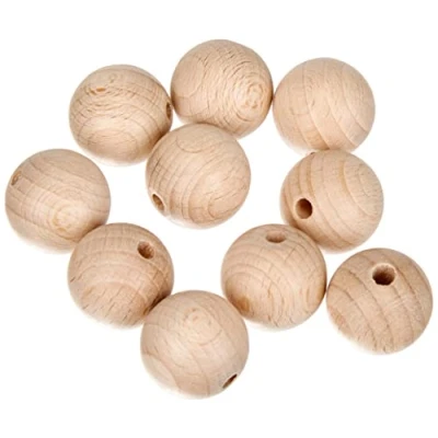 Image of Knorr Prandell Wooden Balls, Ø 20mm 10 STK, Natural