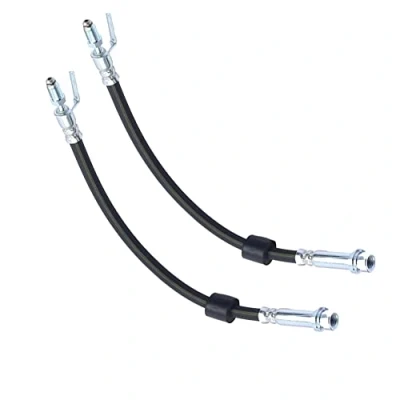Image of 2 PCS Front Brake Hose Pipe For FORD Transit V347, V348 (2006 2014) 1371515, 1383533, 1694317, 6C112078AB AUTORCE