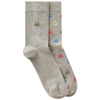 Image of United Colors of Benetton Socks 2 Pairs 6ao32702b, Grey 904, L