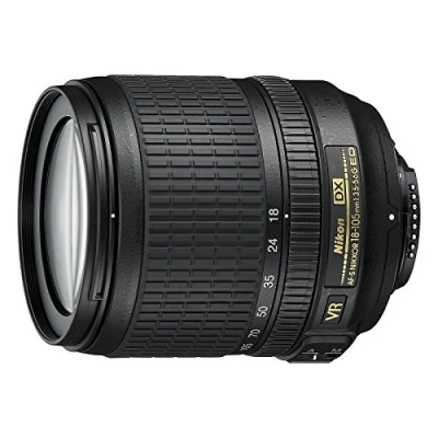 Image of Nikon AF S DX NIKKOR 18 105mm f/3.5 5.6G ED VR Lens (Renewed)