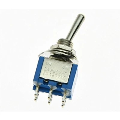 Image of KAISH 10pcs DPDT Guitar Mini Toggle Switch 2 Position ON 6 PIN Car/Boat Switches