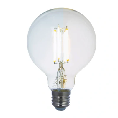 Image of LUUMR Smart LED bulb clear E27 G95 7W Tuya WLAN CCT