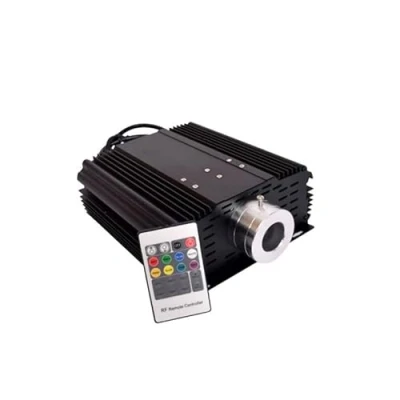 Image of Playlearn Fibre Optic Light Source for Sensory Tails 45W Fiber Engine with Remote Control Perfect Lights Room (Tails Not Included)