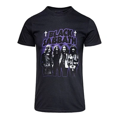 Image of Rock Off Black Sabbath &#039;Masters of Reality Band Portrait&#039; T Shirt (Extra Large)