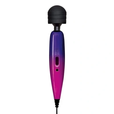 Image of Lovehoney Powerful Electric Handheld Massager Mains Powered Body Massage Tool with 12 Vibration Modes Flexible Neck for Muscle Aches in Back, Neck, Shoulders, Legs Metallic