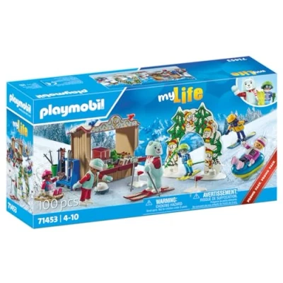 Image of Playmobil 71453 My Life: Ski World Promo Pack, gifting toy and fun imaginative role play, playsets suitable for children ages 4+