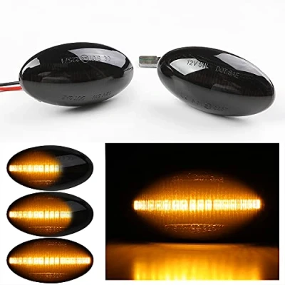Image of 2PCS LED Side Marker Turn Lights, Direction Indicator Dynamic Lights for Mini Cooper R50 R52 R53 2001 2006