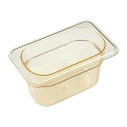 Image of Cambro 94HP150 Amber 1/9 Size 4&quot; H High Heat Pan