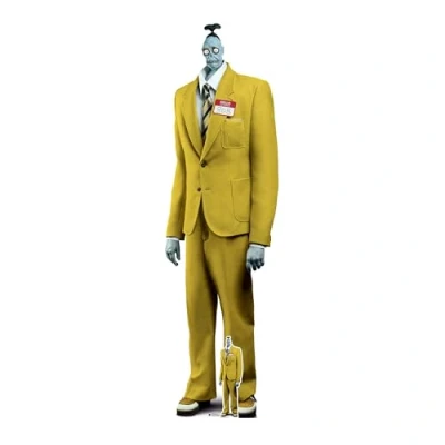 Image of Star Cutouts SC4670 Shrinker Beetlejuice Cardboard Cut Out Height 195.00cm