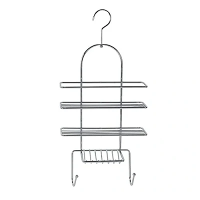 Image of Sabichi Shower Caddy, Stainless Steel, Silver, 51 cm