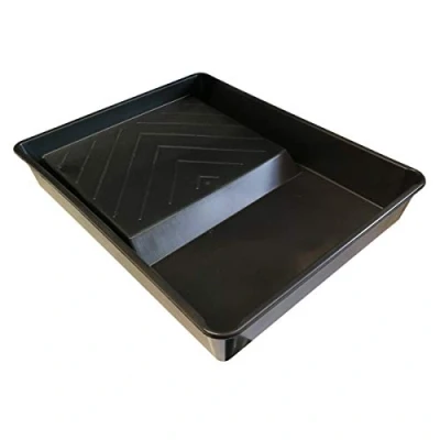 Image of (Pack of 10) 9&quot; Professional Plastic Roller Trays Decorators Painting Paint Tray