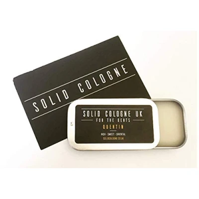 Image of Solid Cologne for The Gents Quentin Scent 0.5oz Travel Tin