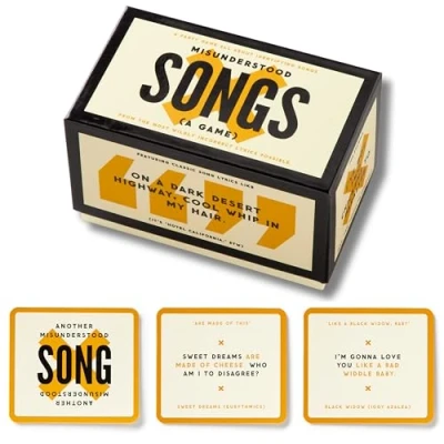 Image of Brass Monkey Misunderstood Songs Game