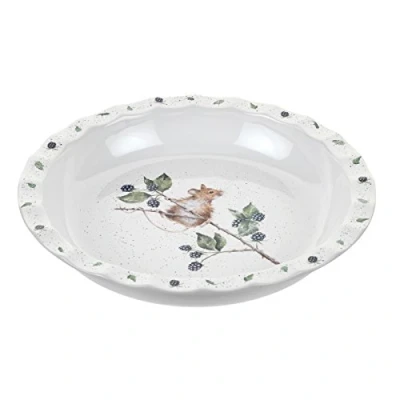 Image of Wrendale Designs &#039;Brambles&#039; Mouse Pie Dish
