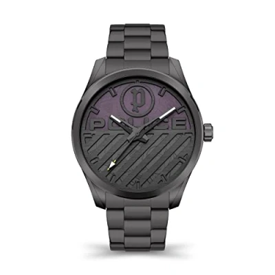 Image of Police Men Analog Quartz Watch with Stainless Steel Strap PEWJG2121405